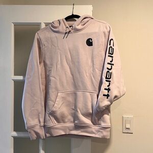 Carhartt Men's Light Pink Hoodie